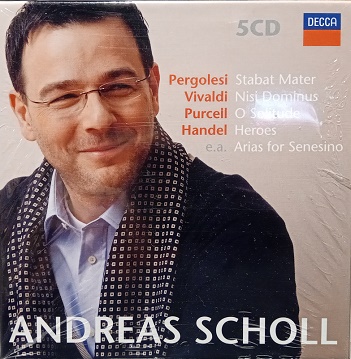 Pergolesi / Vivaldi / Purcell / Handel ... - Andreas Scholl (5CD)