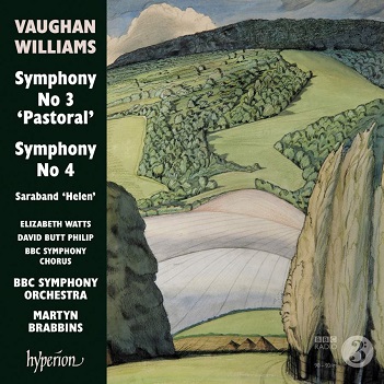 Brabbins, Martyn / Bbc Symphony Orchestra - Vaughan Williams: Symphonies Nos 3 & 4