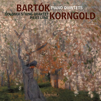 Goldner String Quartet/Piers Lane - Bartok/Korngold: Piano Quintets