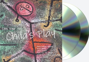 Goldner String Quartet & Piers Lane - Vine: Child's Play, Piano Quintet & Other Chamber