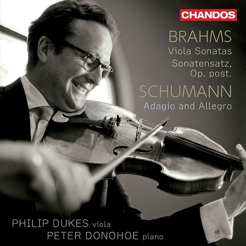 Dukes, Philip / Peter Donohoe - Brahms Viola Sonatas 1 & 2/Schumann Adagio Und Allegro
