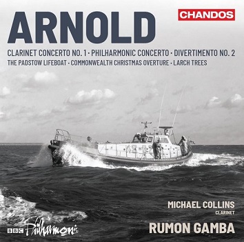 Gamba, Rumon / Bbc Philharmonic / Michael Collins - Arnold: Clarinet Concerto and Orchestral Works