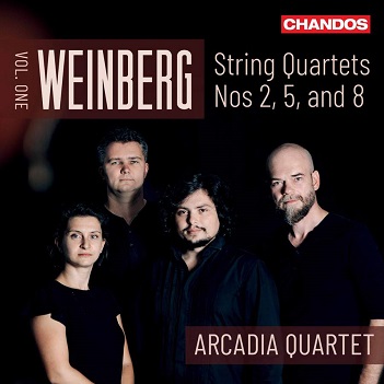 Arcadia Quartet - Weinberg String Quartets Vol.1