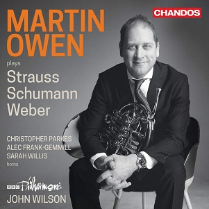 Owen, Martin / Bbc Philharmonic / John Wilson - Martin Owen Plays Strauss Schumann Weber