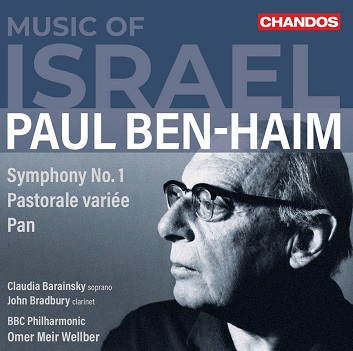 Bbc Philharmonic / Omer Meir Wellber - Ben-Haim: Symphony No.1/Pastorale Variee/Pan