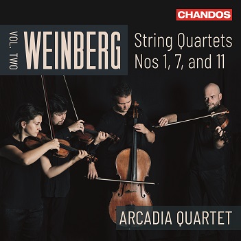 Arcadia Quartet - Weinberg String Quartets Nos. 1, 7 &