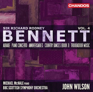 Bbc Scottish Symphony Orchestra - Sir Richard Rodney Bennett Vol.4