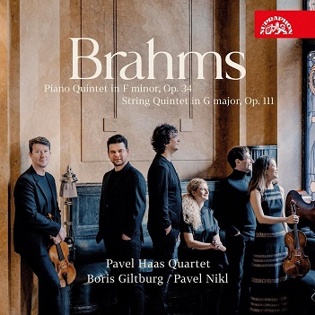 Pavel Haas Quartet / Boris Giltburg - Brahms: Piano Quintet Op 34 - String Quintet Op 111
