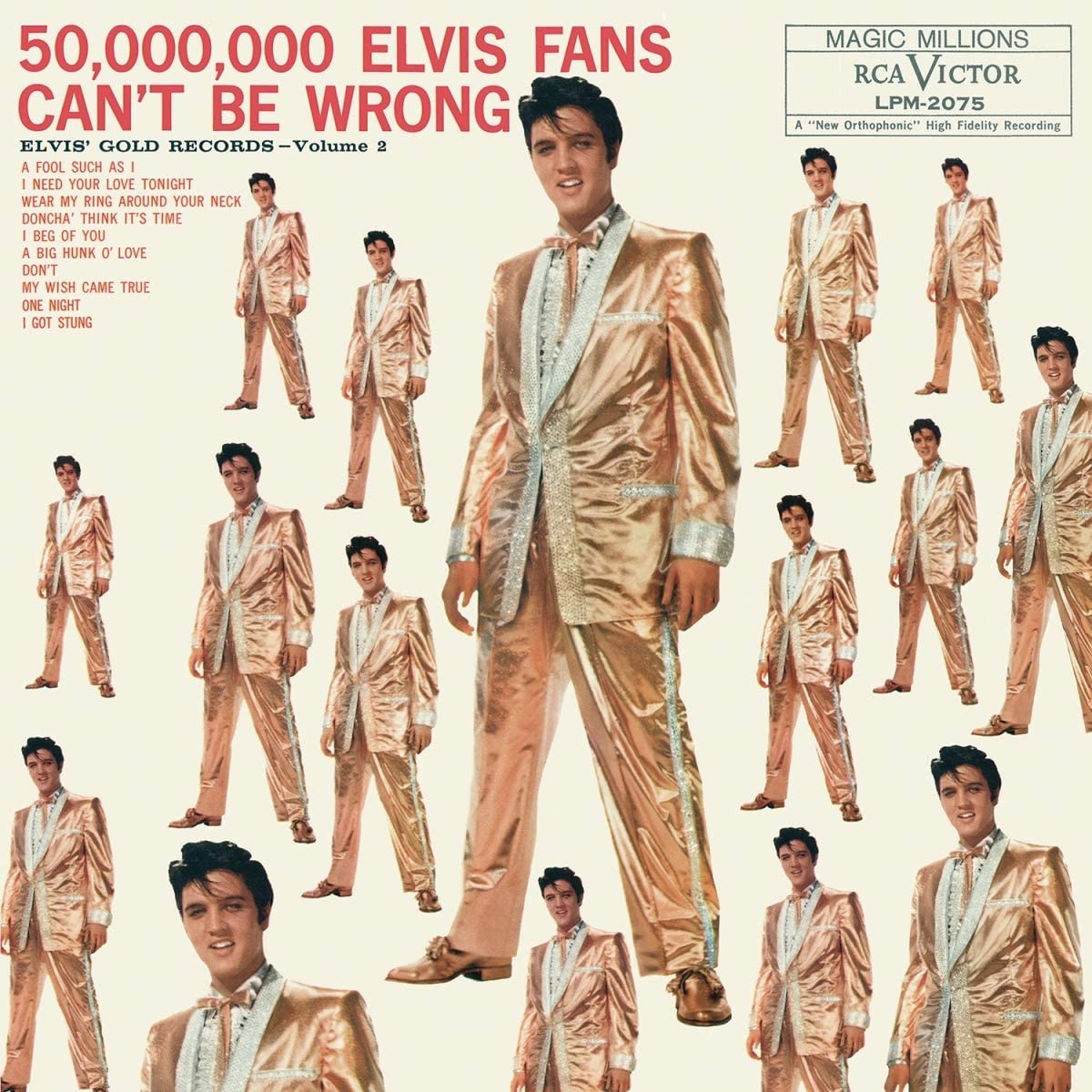 Presley, Elvis - 50,000,000 Elvis Fans Can't Be Wrong: Elvis' Gold Records, Volume 2
