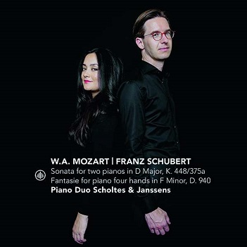 Scholtes & Janssens Piano Duo - Sonata For Two Pianos In D Major K.448/375a / Fantasie For Piano Four Hands In F Minor D.940