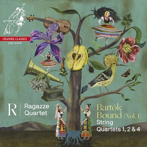 Ragazze Quartet - Bartok Bound Vol.1 - String Quartets 1, 2 & 4