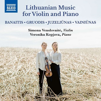 Venslovaite, Simona & Veronika Kopjova - Lithuanian Music For Violin and Piano