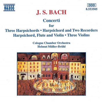 Bach, J S - Concerti for Three Harpsichords ...