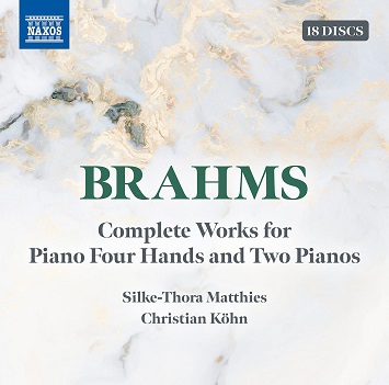 Matthies, Silke-Thora & Christian Kohn - Brahms: Complete Works For Piano Four Hands & 2 Pianos