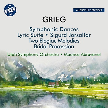 Utah Symphony Orchestra - Edvard Grieg: Symphonic Dances, Op. 64; Bridal Procession Passes By, Op. 19; Sigurd Jorsalfar, Op. 56