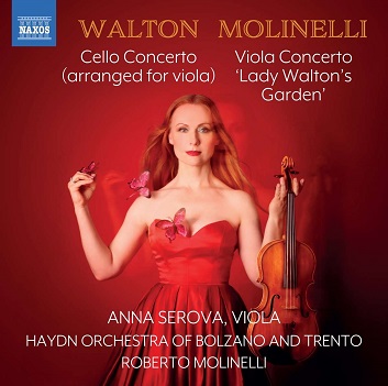 Serova, Anna - Walton: Cello Concerto (Arr. For Viola)/Molinelli: Viola Concerto