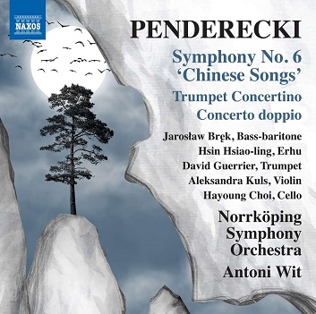 Norrkoping Symphony Orchestra / Antoni Wit - Penderecki: Symphony No. 6 Chinese Songs