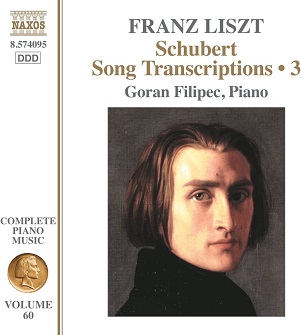 Filipec, Goran - Liszt: Complete Piano Music Vol. 60 - Schubert Song Transcriptions Vol. 3