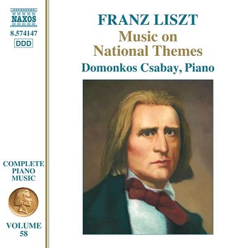 Csabay, Domonkos - Liszt: Complete Piano Music Vol.58
