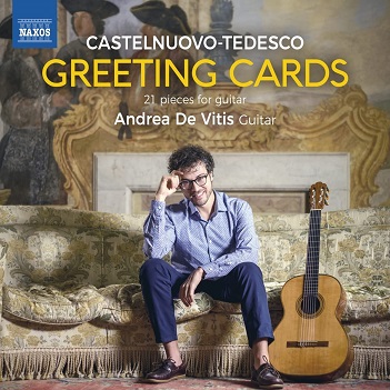 Vitis, Andrea De - Greeting Cards - 21 Pieces For Guitar