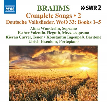 Wunderlin, Alina - Brahms: Complete Songs Vol. 2 - Deutsche Volkslieder