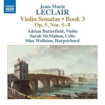 Butterfield, Adrian - Leclair Violin Sonatas Book 3: Op.5 Nos.5-8