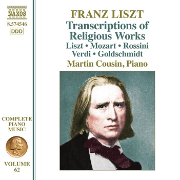 Cousin, Martin - Franz Liszt: Transcriptions of Religious Works