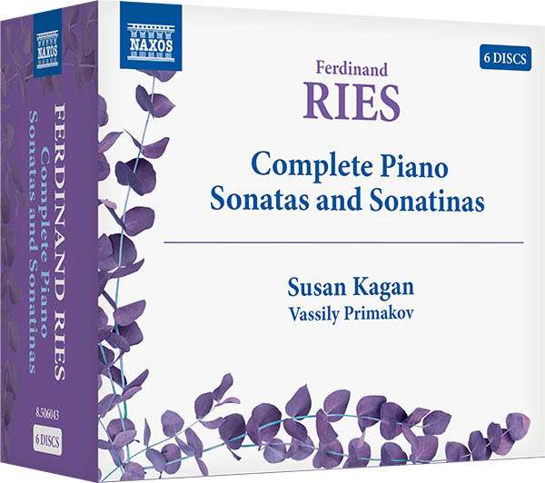 Kagan, Susan / Vassily Primakov - Ries: Complete Piano Sonatas and Sonatinas