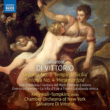 Hall-Tompkins, Kelly / Chamber Orchestra of New York / Salvatore Di Vittorio - Sinfonias No.3 Templi Di Sicilia - No.4 Metamorfosi