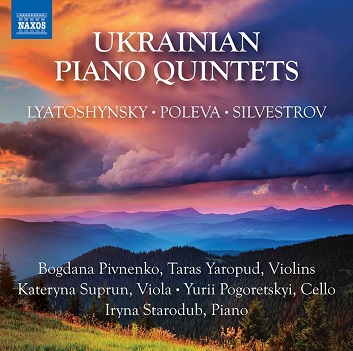 Pivnenko, Bogdana - Ukrainian Piano Quintets
