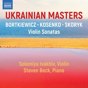 Ivakhiv, Solomiya - Ukrainian Masters - Violin Sonatas