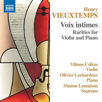 Lamaison, Manon - Henri Vieuxtemps: Voix Intimes - Rarities For Violin and Piano