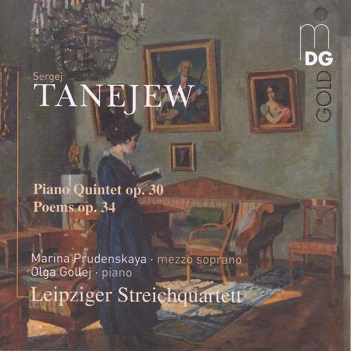 Leipziger Streichquartett - Tanejew: Piano Quintet