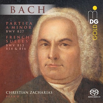 Zacharias, Christian - Bach: Partita a Minor Bwv827/French Suites Bwv813-814 & 816
