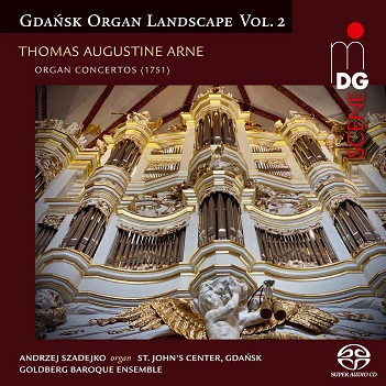 Goldberg Baroque Ensemble - Thomas Augustine Arne: Organ Concertos