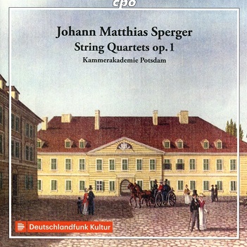 Mitglieder Der Kammerakademie Potsdam - Sperger: String Quartets Op.1 Nrs 1-3