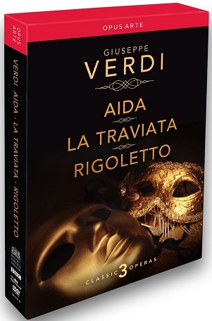 Verdi, Giuseppe - Aida/Traviata/Rigoletto