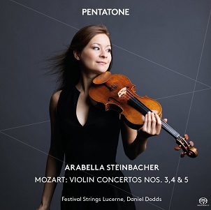 Steinbacher, Arabella - Mozart: Violin Concertos 3, 4 & 5