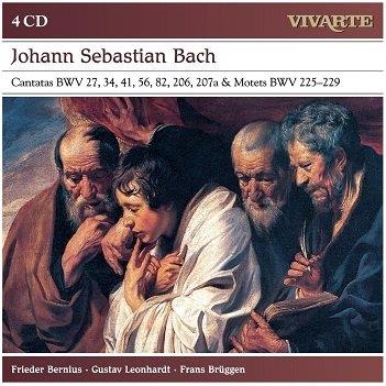 BACH, JOHANN SEBASTIAN - CANTATAS 27, 34, 41, 56, 82, 206 & 207a / MOTETS BWV 225-229