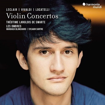 Langlois De Swarte, Theotime & Les Ombres - Akl23 / Vivaldi/Leclair/Locatelli: Violin Concertos