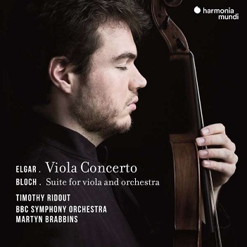 Ridout, Timothy / Bbc Symphony Orchestra / Martyn Brabbins - Elgar Viola Concerto - Bloch Suite For Viola & Orchestra