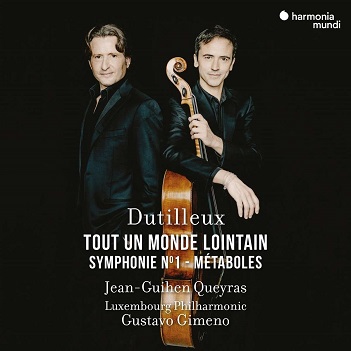 Queyras, Jean-Guihen & Luxembourg Philharmonic & Gustavo Gimeno - Henri Dutilleux: Tout Un Monde Lointain-Symphony No.1-Metaboles