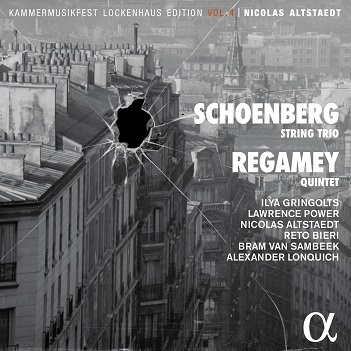 Altstaedt, Nicolas / Ilya Gringolts - Regamey: Quintet - Schoenberg: String Trio