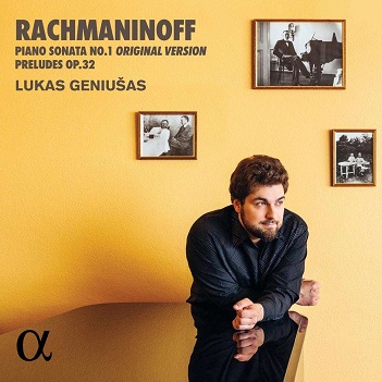 Geniusas, Lukas - Rachmaninov: Piano Sonata No. 1 (Original Version) & Preludes Op. 32