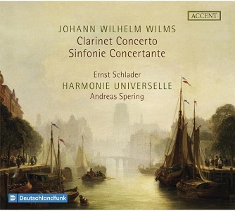 Schlader, Ernst - Wilms: Clarinet Concerto - Sinfonie Concertante