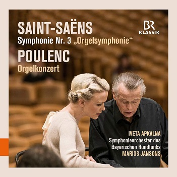Apkalna, Iveta - Saint-Saens/Poulenc: Symphonie Nr. 3/Orgelkonzert