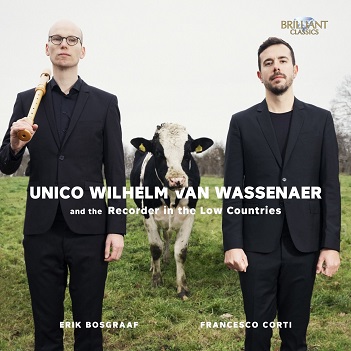 Wassenaer, U.W. Van - Recorder In the Low Countries