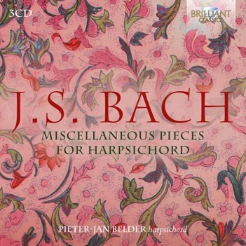 Belder, Pieter-Jan - J.S. Bach: Miscellaneous Pieces For Harpsichord