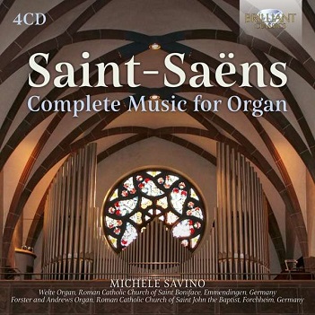 Savino, Michele - Saint-Saens Complete Music For Organ