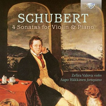Valova, Zefira / Aapo Hakkinen - Schubert: 4 Sonatas For Violin & Piano